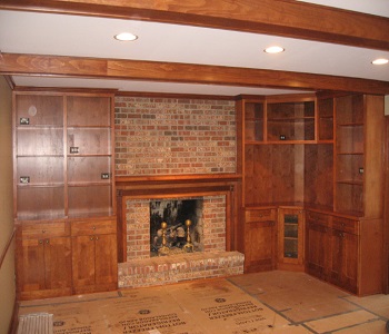 Custom Built-In Entertainment Center Custom Built-In Entertainment Center